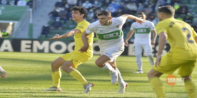 Không có nhiều tình huống đôi bên được hưởng phạt góc trong trận đấu giữa Elche vs Villarreal CF